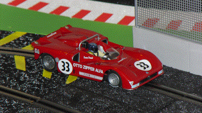 SLOT.IT - 2010 - CA11B - Alfa Romeo 33-3 #33 - Laguna Seca 1972 (C) -  Scooter Patrick